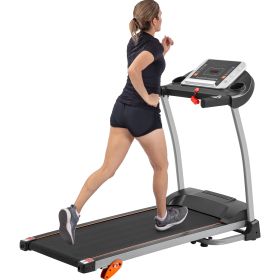 Easy Folding Treadmill for Home Use, 1.5HP Electric Running, Jogging & Walking Machine with Device Holder & Pulse Sensor, 3-Level Incline Adjustable C