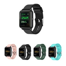 OXITEMP Smart Watch With Live Oximeter; Thermometer And Pulse Monitor With Activity Tracker (Color: Black)