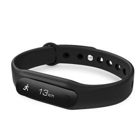 SmartFit Feather Lite Touch Screen Watch and 24/7 Activity Tracker + 1 Free Bonus Band (Color: Black)